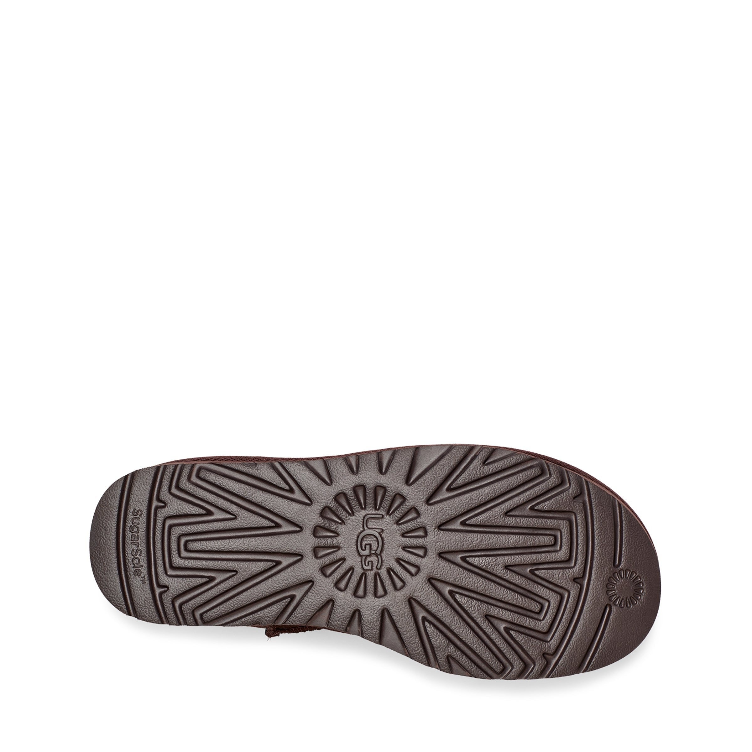 UGG Women's Classic Ultra Mini Platform in Burnt Cedar-Footprint USA
