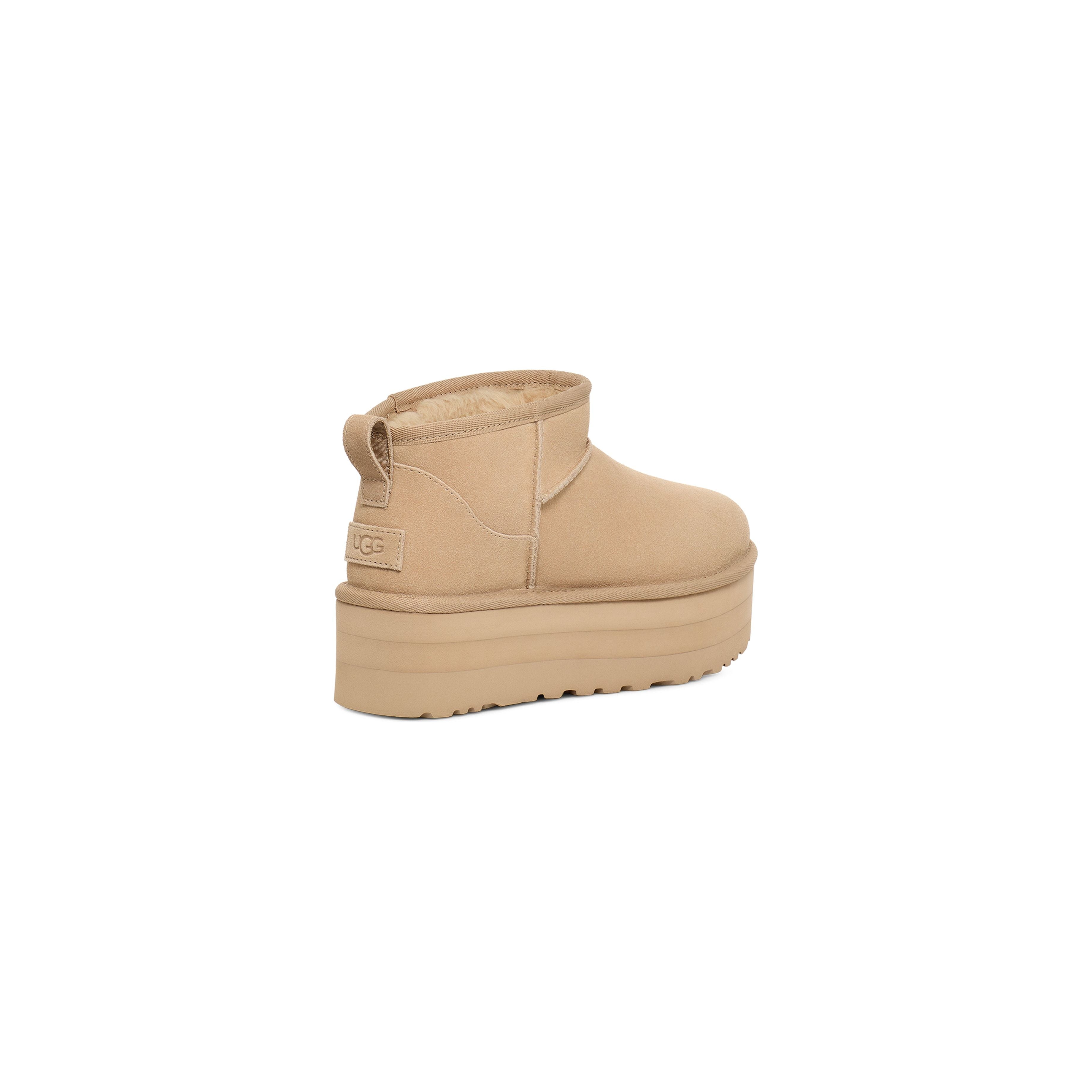 UGG Women's Classic Ultra Mini Platform in Mustard Seed Women's Footwear