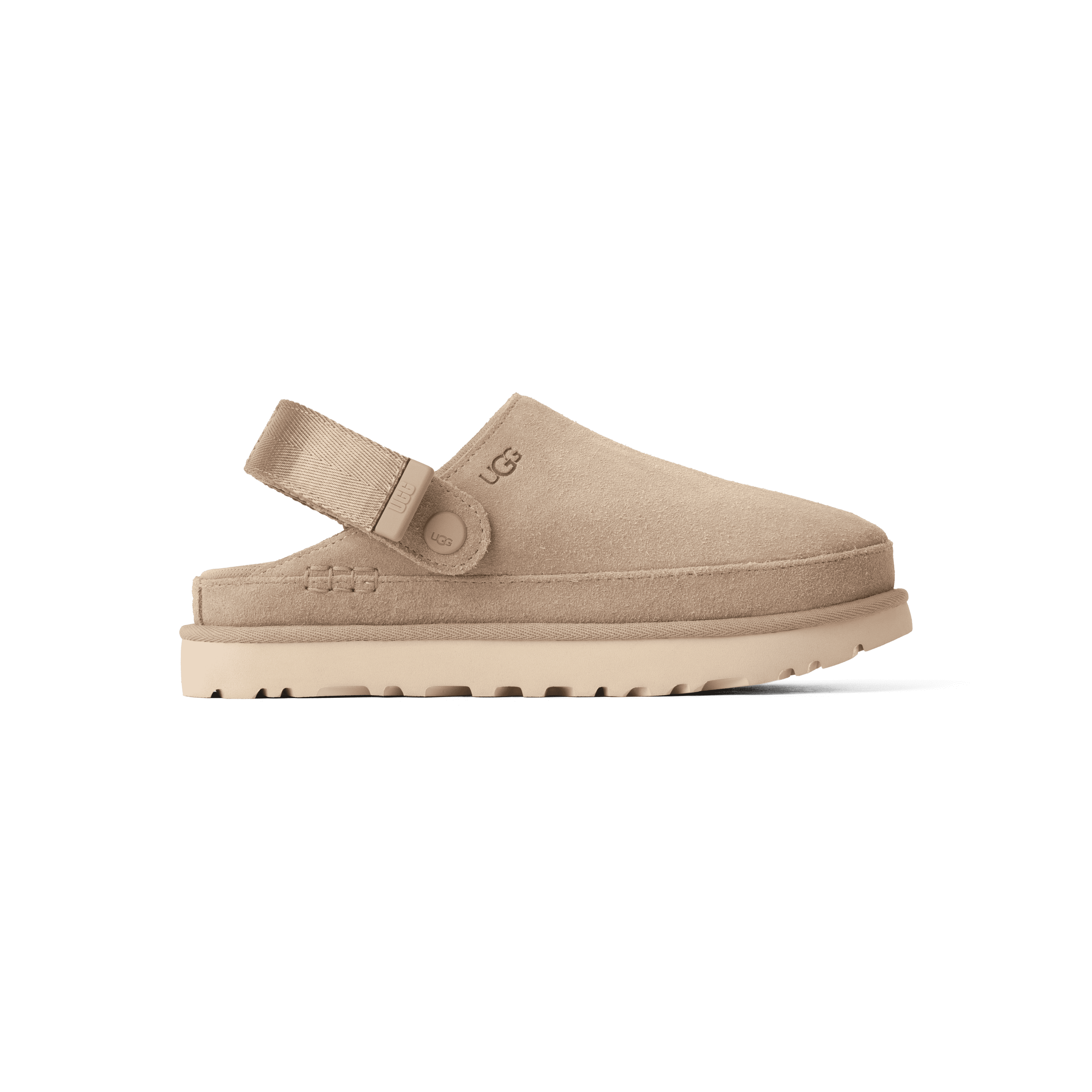 UGG Women Goldenstar Clog Sand + UGG Care Kit Bundle-Footprint USA