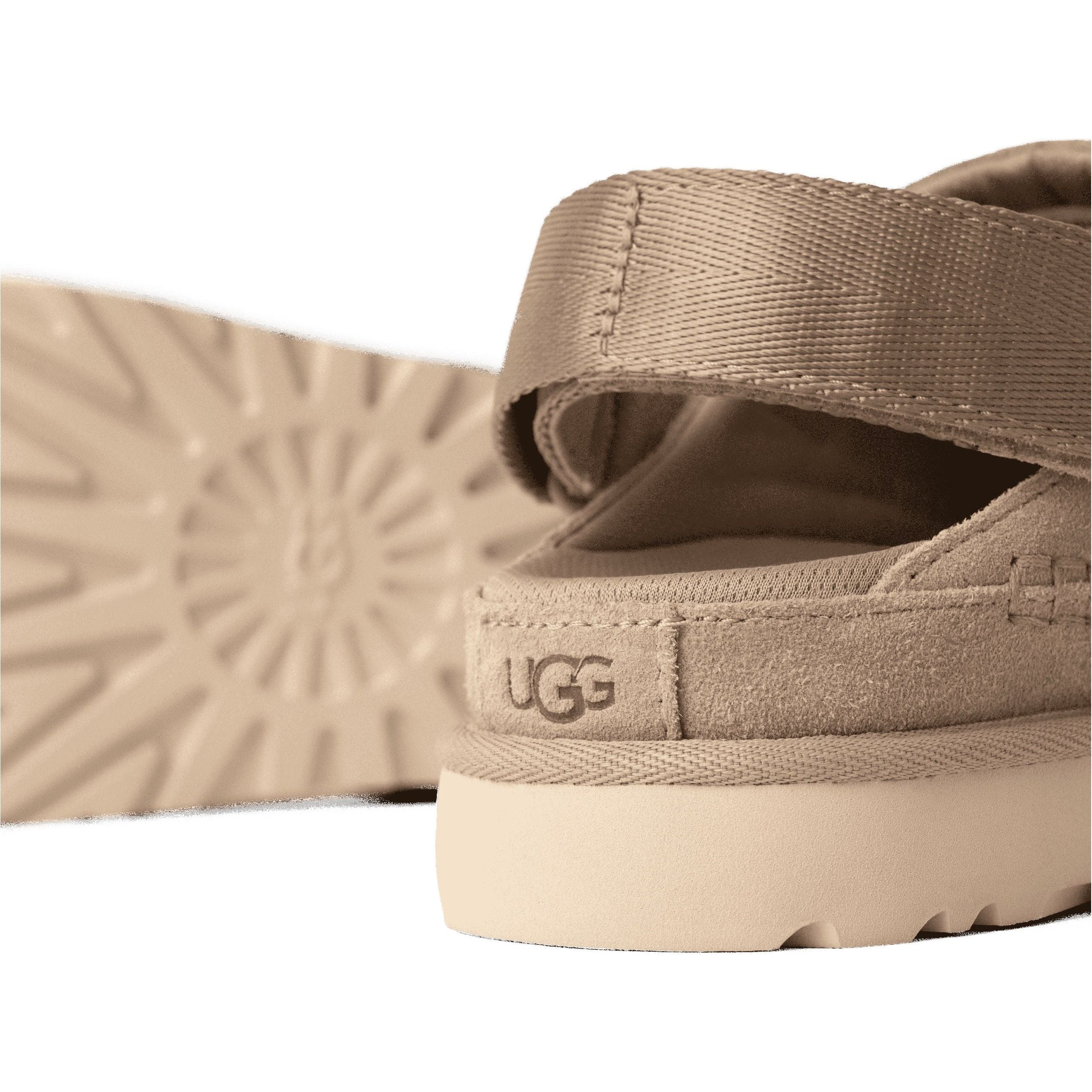 UGG Women Goldenstar Clog Sand + UGG Care Kit Bundle-Footprint USA