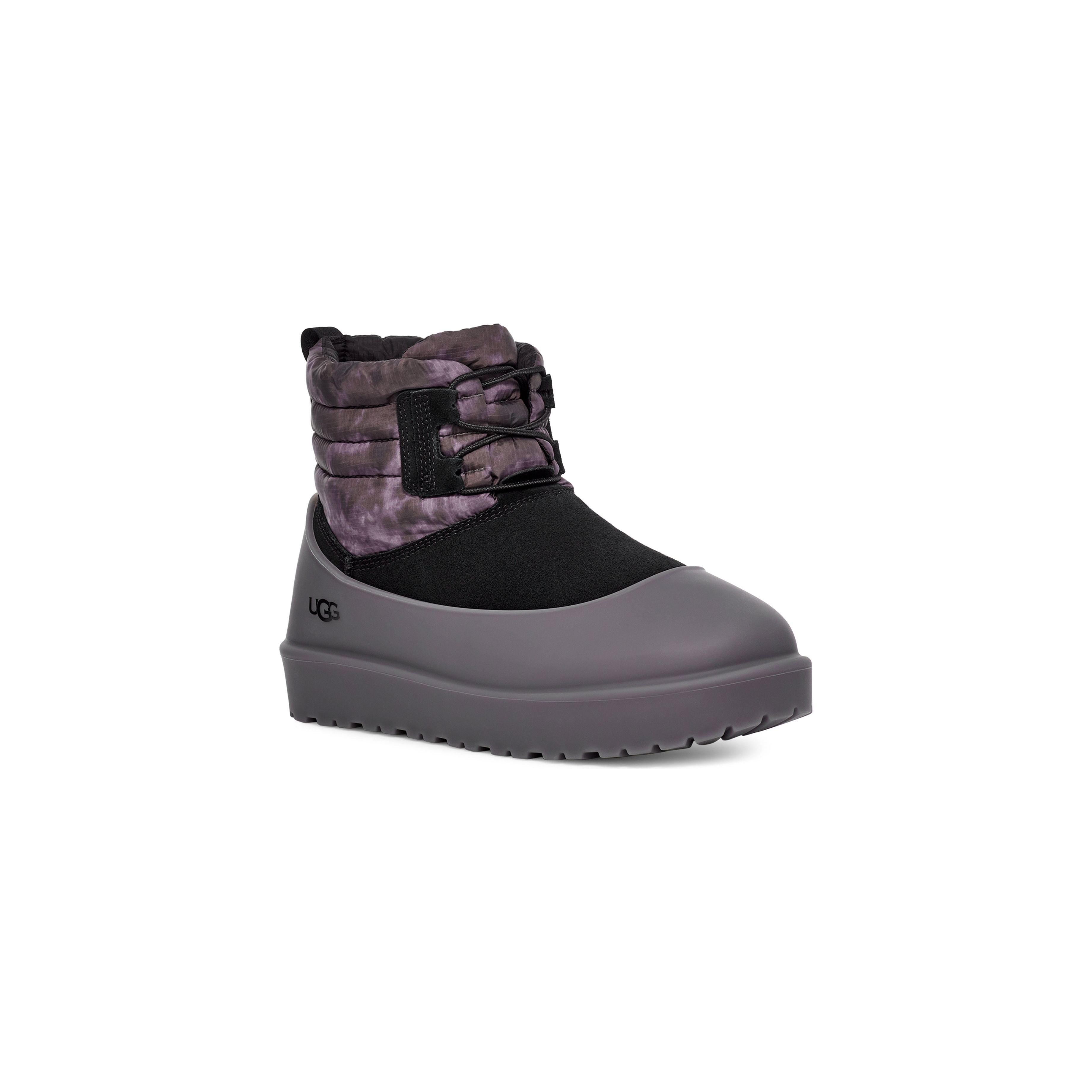 UGG Men's Classic Mini Lace Weather Smokescreen in Black Men's Footwear