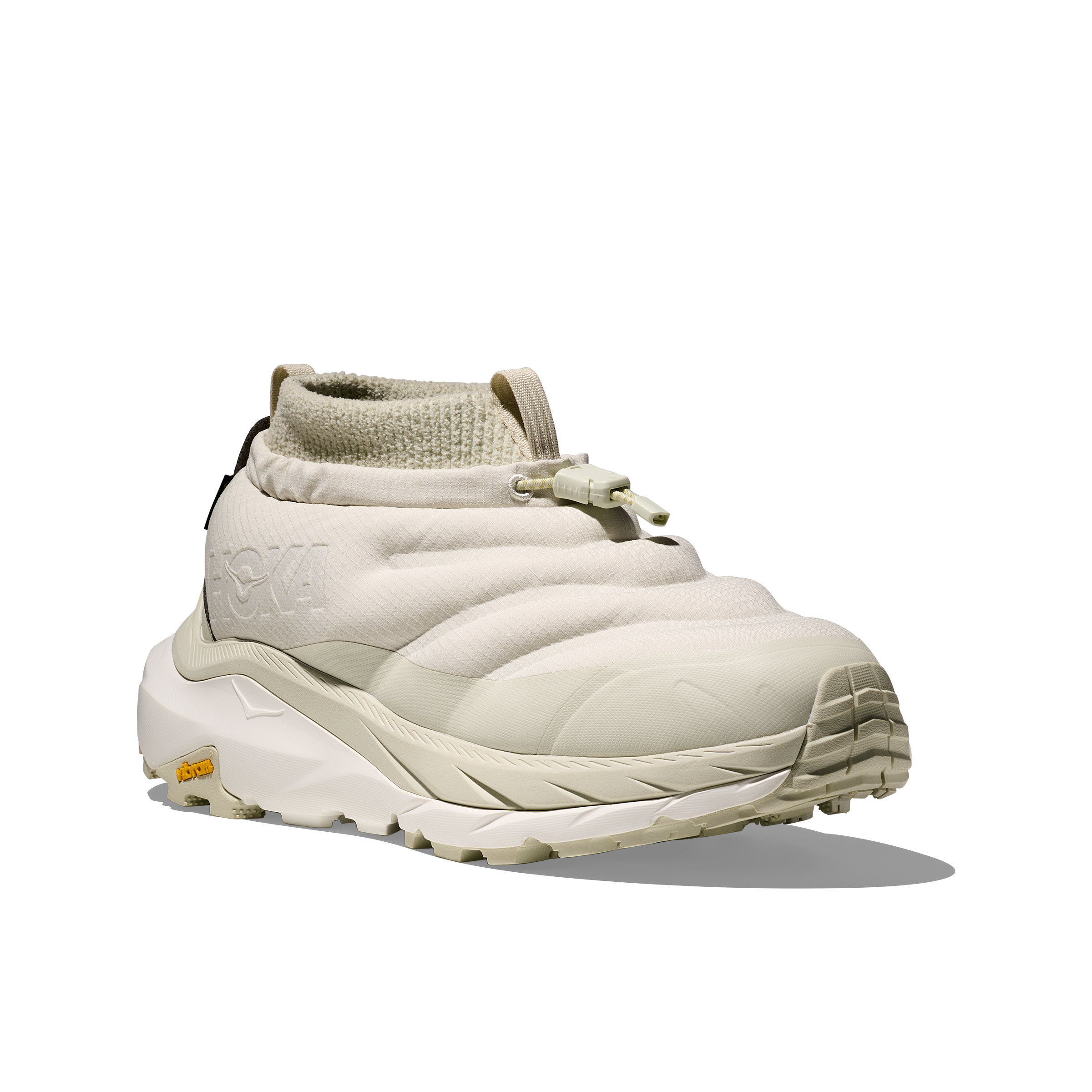 Hoka Men's Kaha 2 Frost Moc GTX in Truffle Salt/White