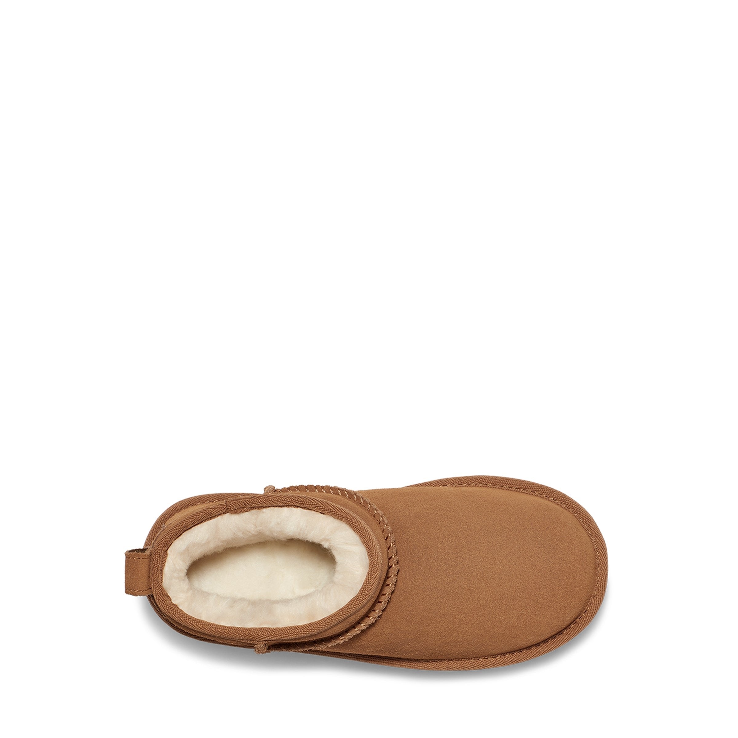 UGG Kid's Classic Ultra Mini Platform in Chestnut-Footprint USA