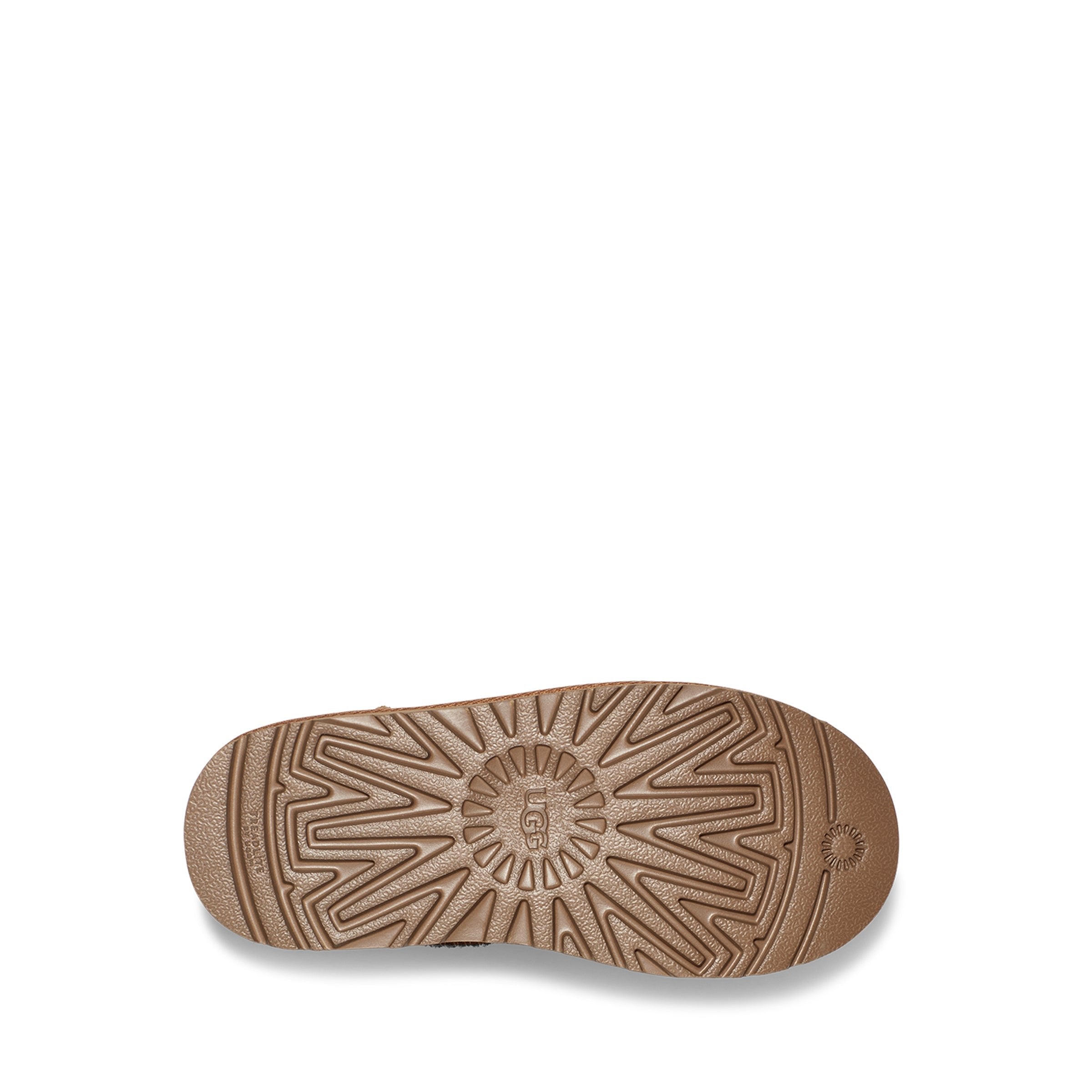 UGG Kid's Classic Ultra Mini Platform in Chestnut-Footprint USA