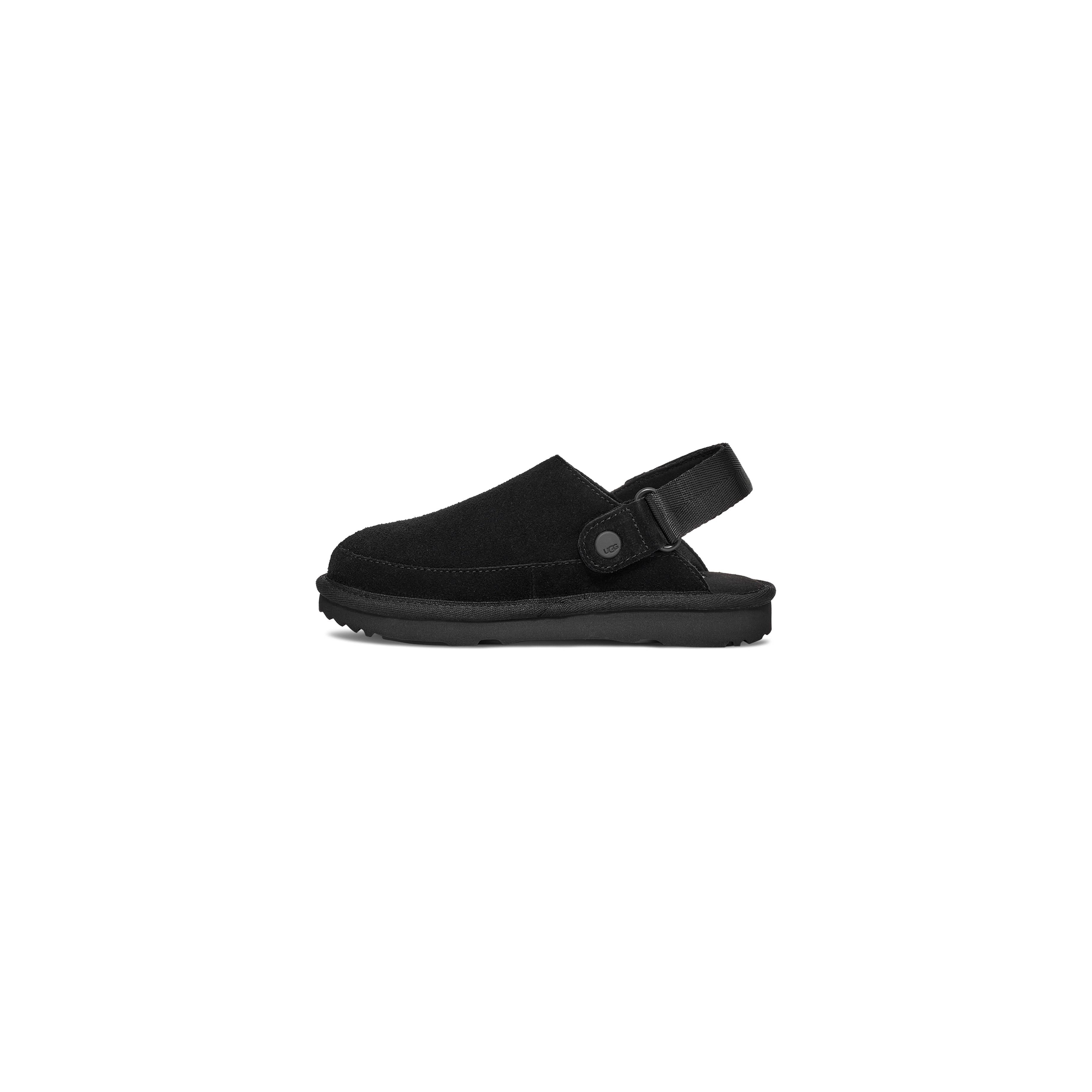 UGG Kid's Goldenstar Clog in Black Kid's Footwear