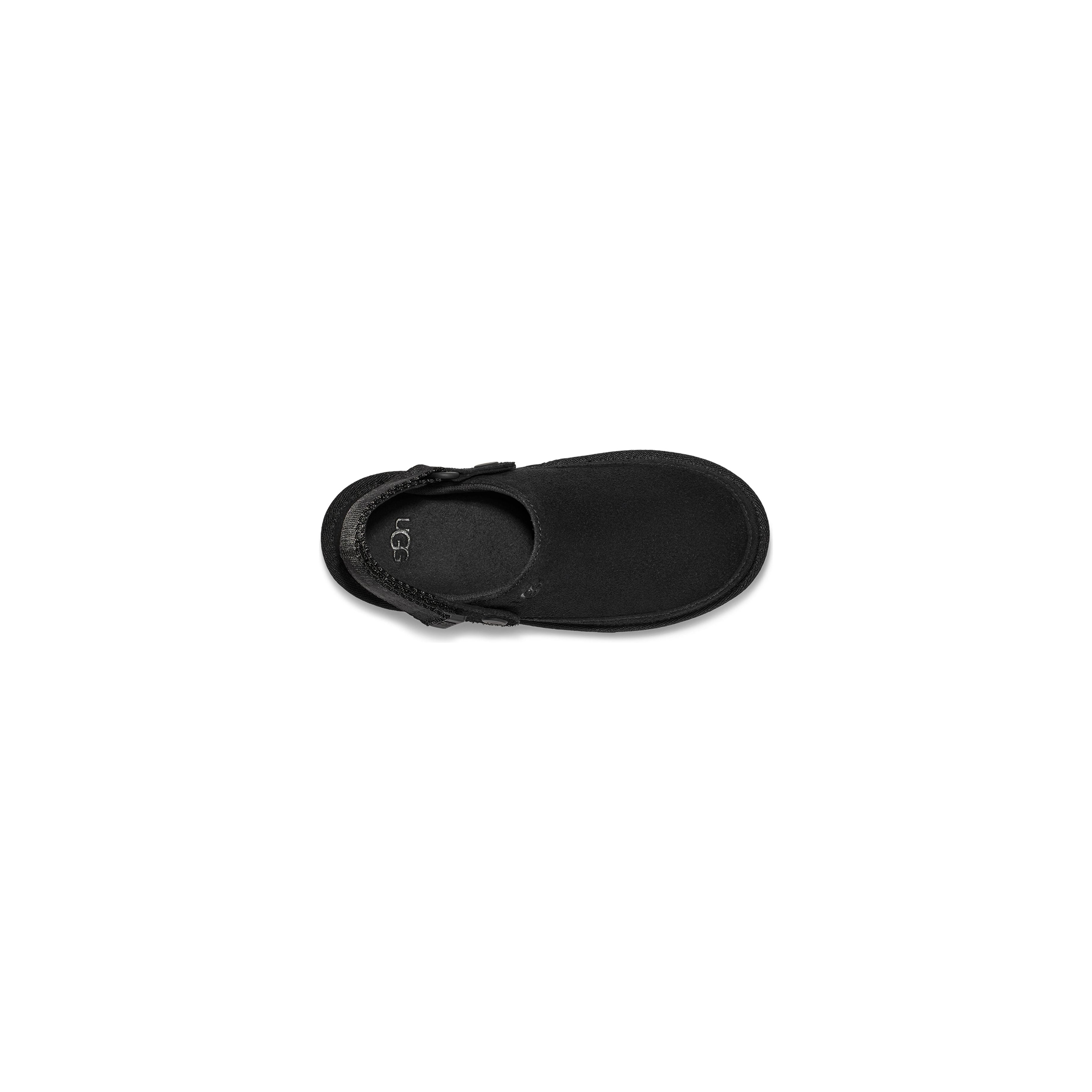 UGG Kid's Goldenstar Clog in Black Kid's Footwear