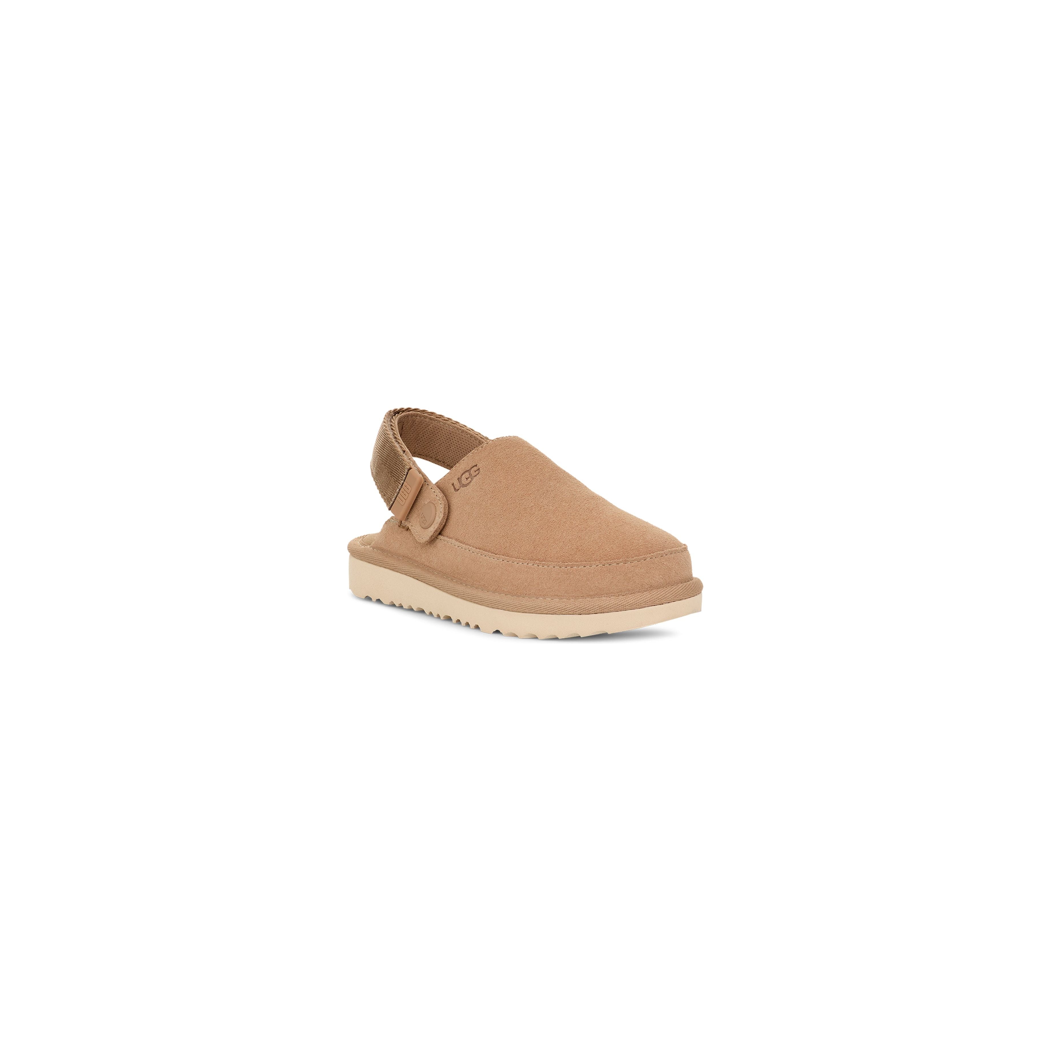 UGG Kid's Goldenstar Clog in Sand Kid's Footwear