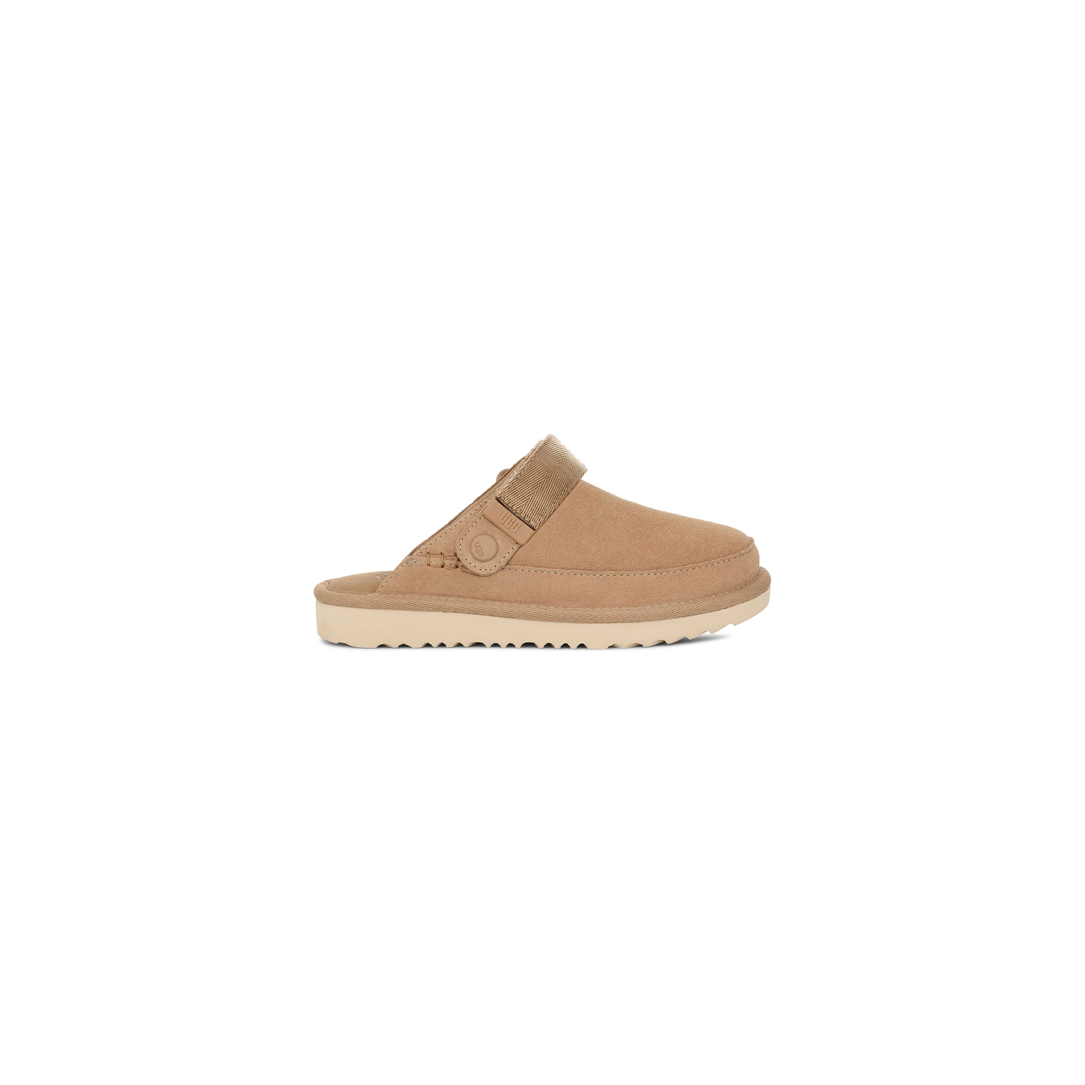 UGG Kid's Goldenstar Clog in Sand Kid's Footwear