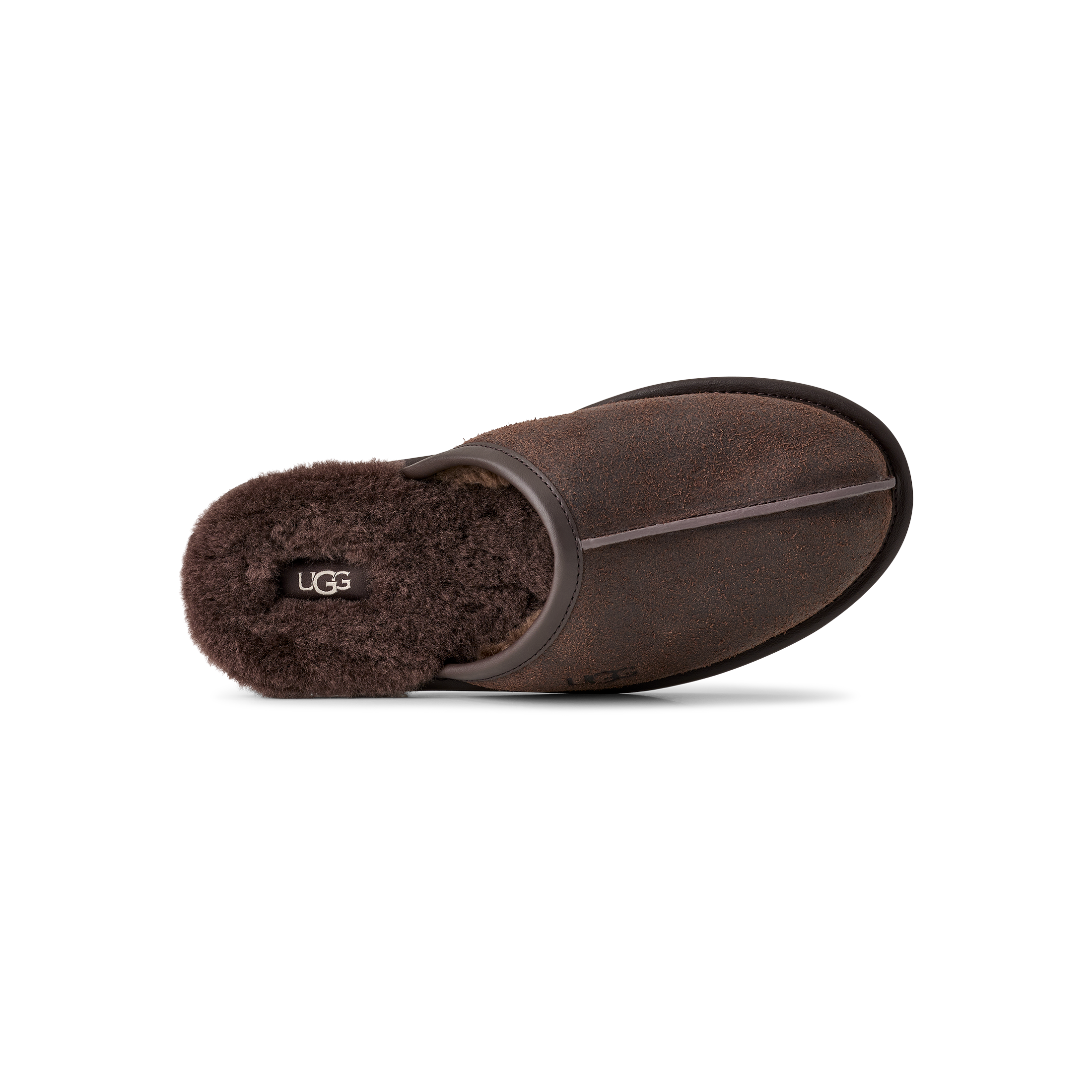 UGG Men's Scuff Leather Distressed in Dusted Cocoa