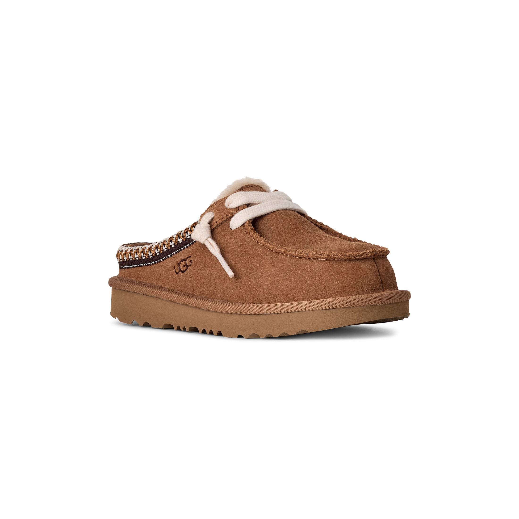 UGG Kid's Tasman Mule in Chestnut