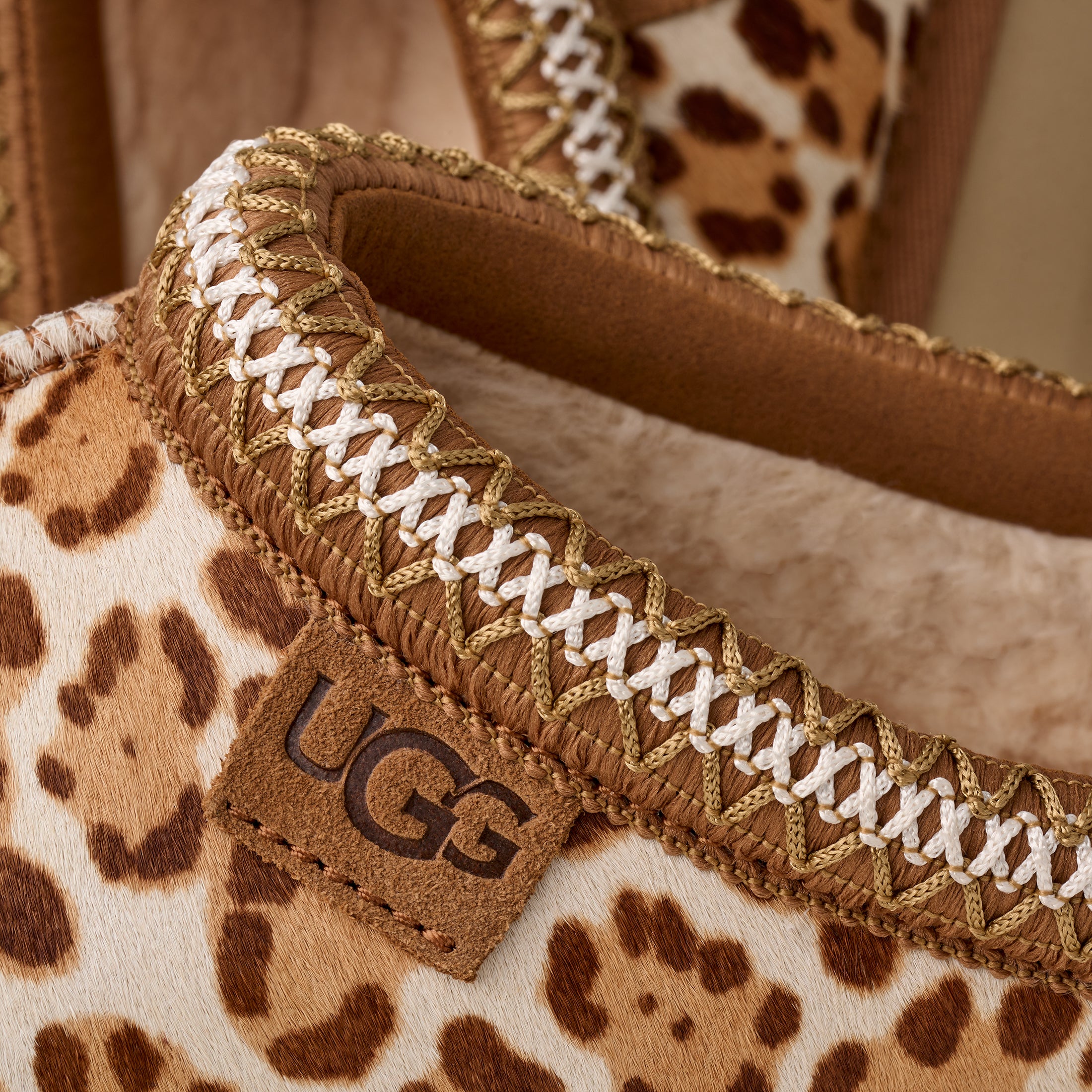 UGG Women's Tazz Plains in Felicity Leopard Jasmine