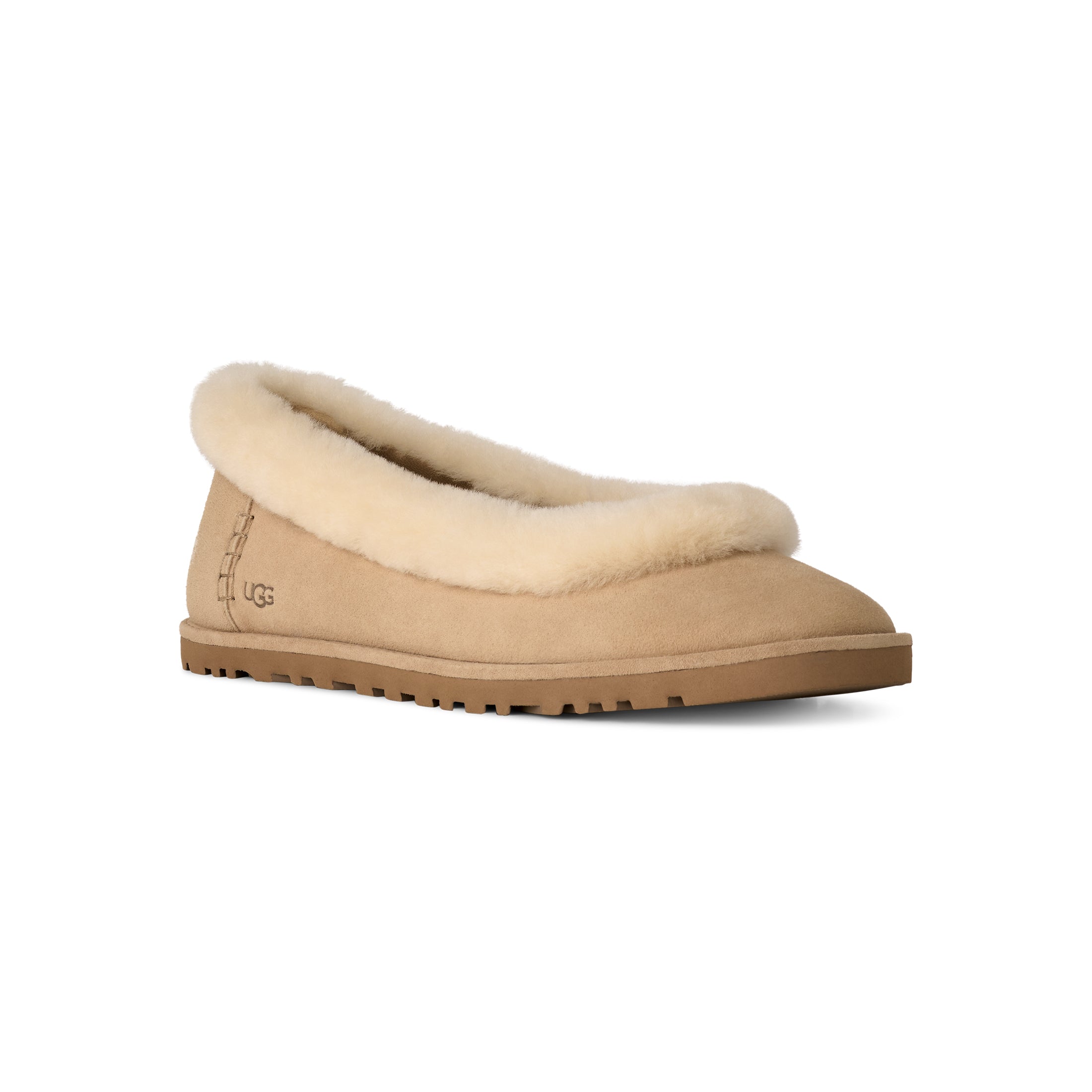 UGG Women's Zora Ballet Flat in Sand