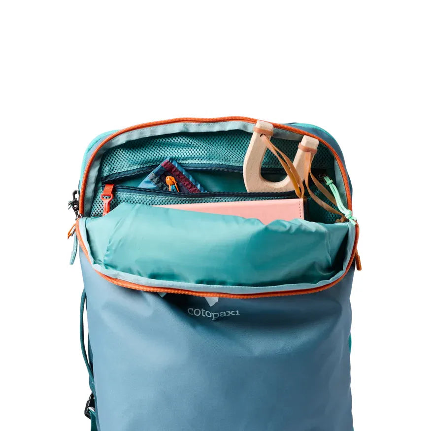 Cotopaxi Allpa 35L Travel Pack in Blue Spruce/Abyss