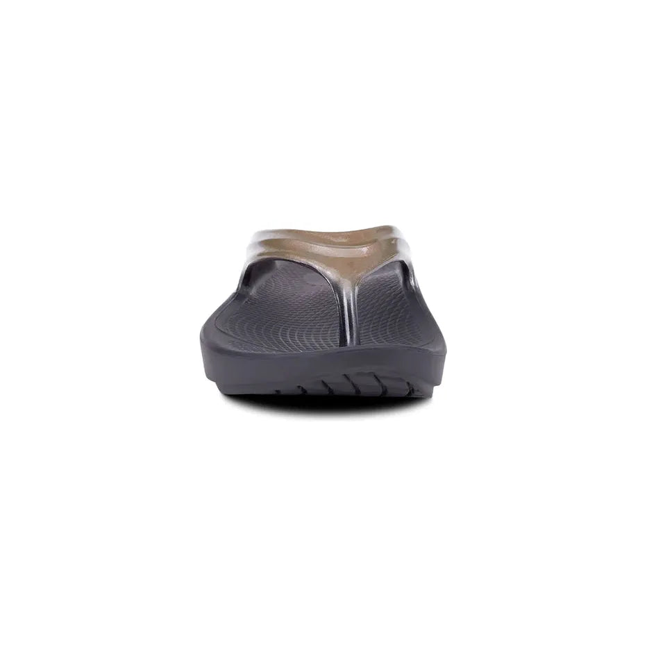 OOFOS Women's OOlala Thong Sandal in Latte Women's Footwear