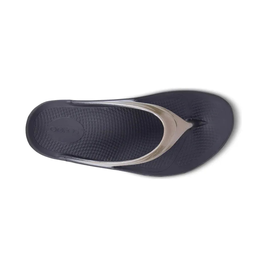 OOFOS Women's OOlala Thong Sandal in Latte Women's Footwear