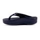 OOFOS Women's OOmega OOlala Thong Sandal in Black