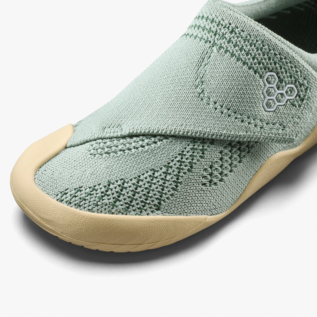 Vivobarefoot Kid's Motus Knit Preschool in Glacial Green
