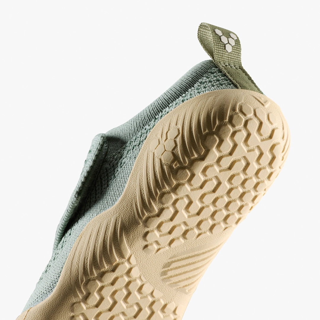Vivobarefoot Kid's Motus Knit Preschool in Glacial Green