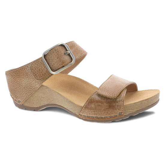 Dansko Women's Tanya in Tan Milled Burnished Women's Footwear