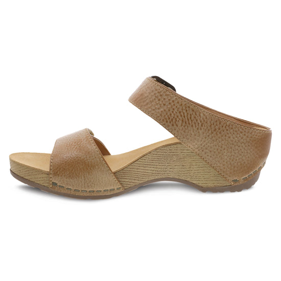Dansko Women's Tanya in Tan Milled Burnished Women's Footwear
