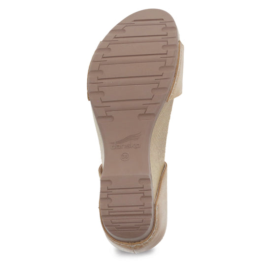 Dansko Women's Tanya in Tan Milled Burnished Women's Footwear