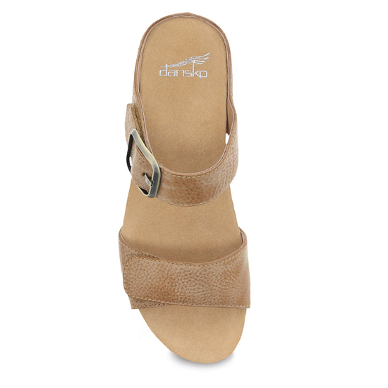 Dansko Women's Tanya in Tan Milled Burnished Women's Footwear