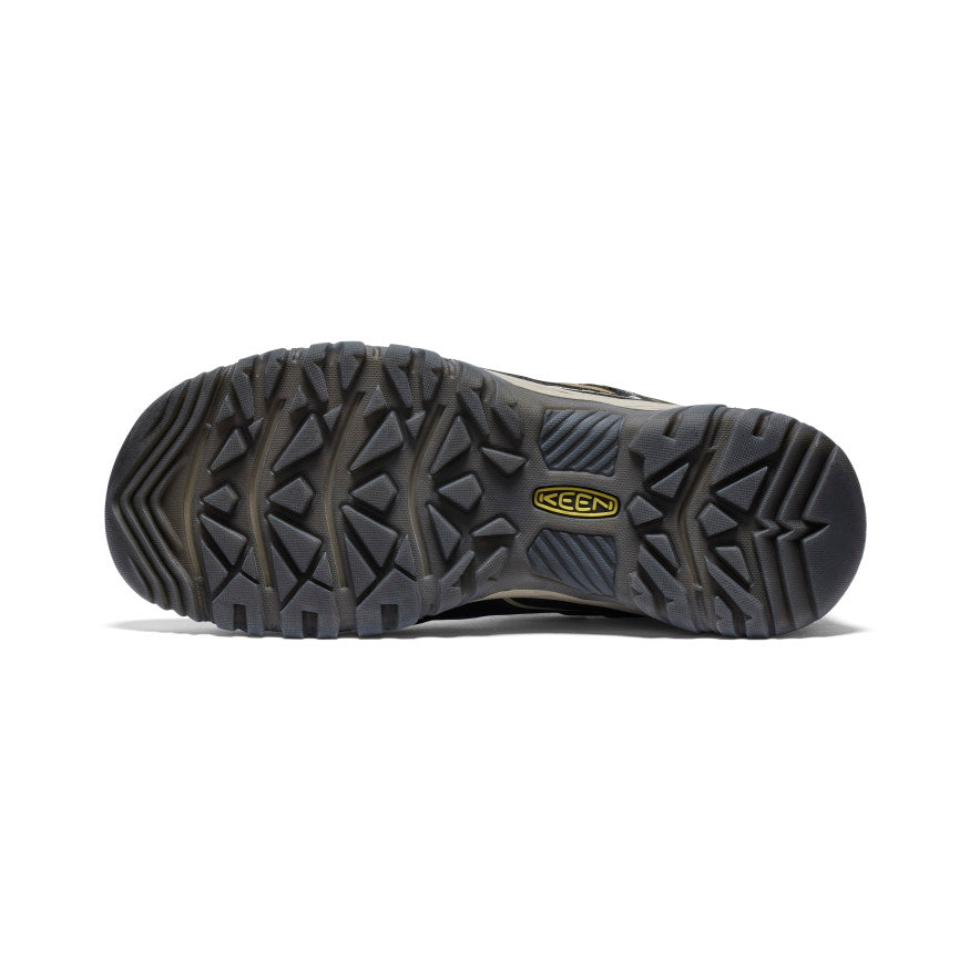 Keen Men's Targhee IV Waterproof HIking Shoe in Dark Olive Gold Flame Men's Footwear