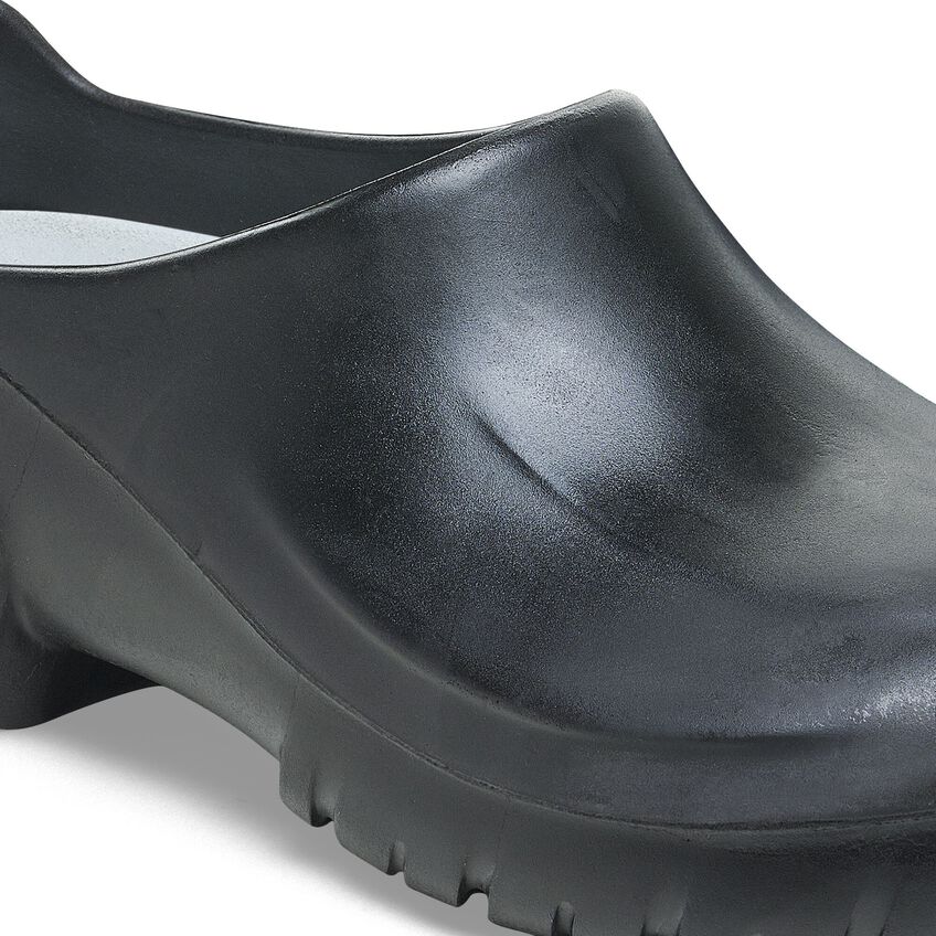 Birkenstock A640 Polyurethane Clog in Black  Men's Footwear