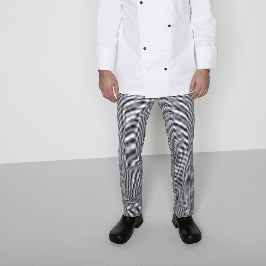 Birkenstock A640 Polyurethane Clog in Black  Men's Footwear