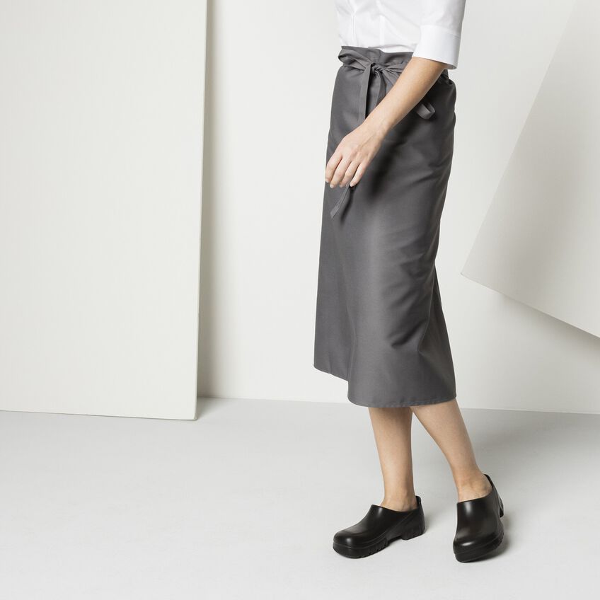 Birkenstock A640 Polyurethane Clog in Black  Men's Footwear