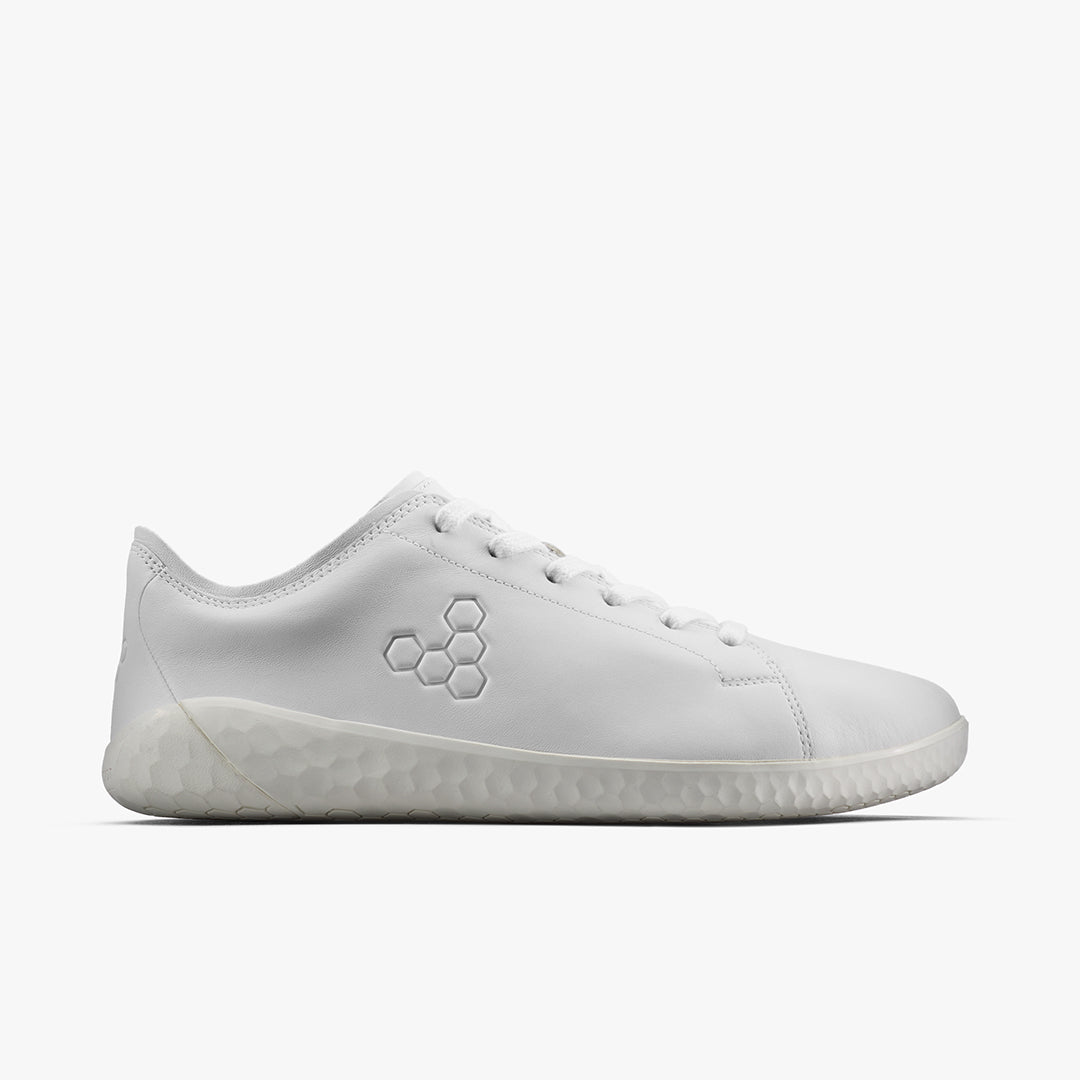 Vivobarefoot Women's Geo Court IV in Bright White