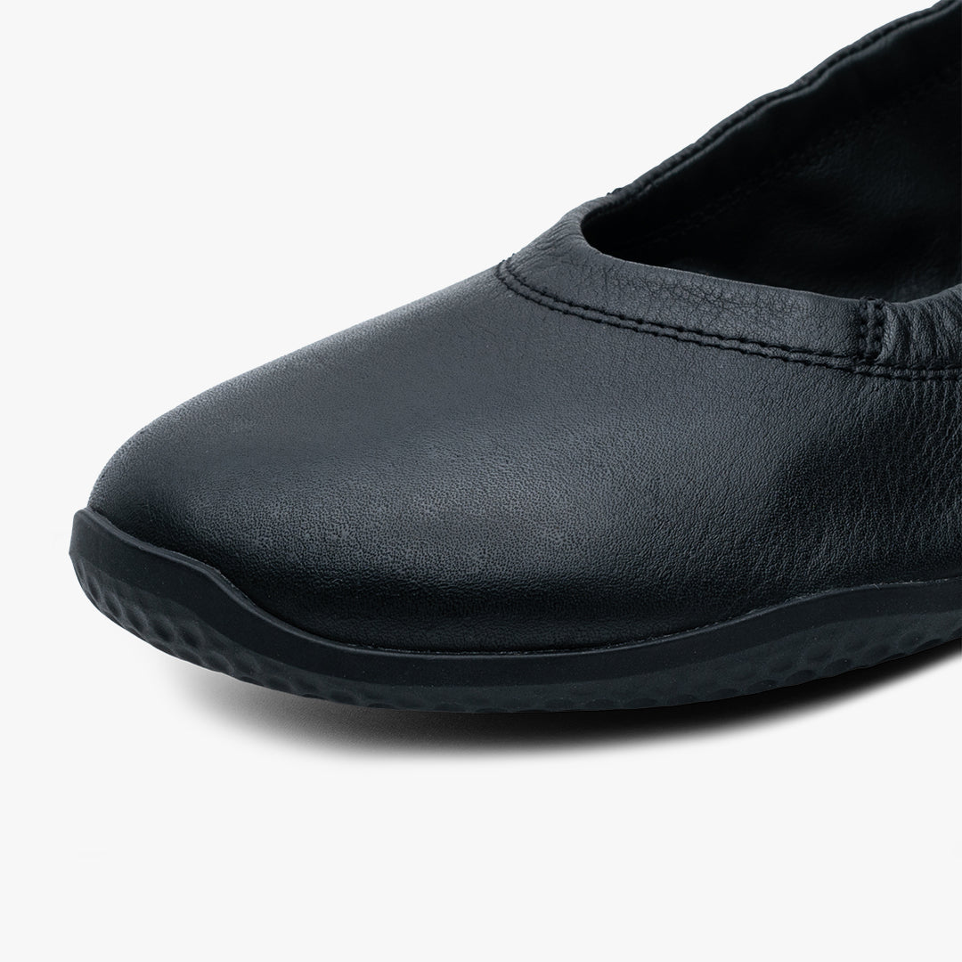 Vivobarefoot Womens Asana Yin Ballerina Leather Shoes