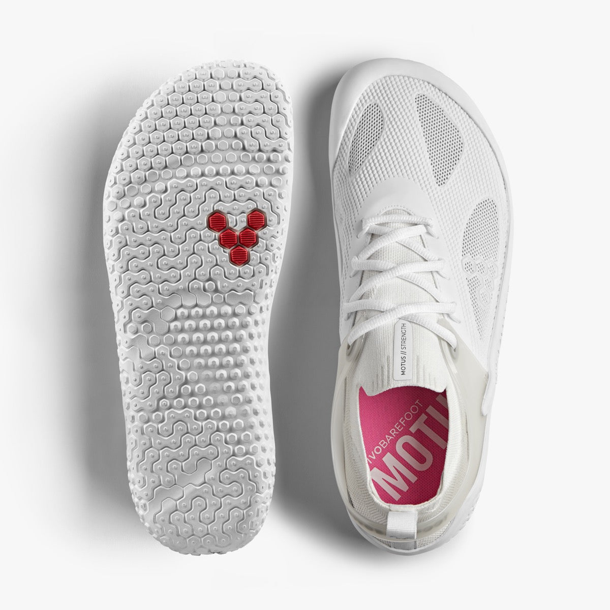 Vivobarefoot Women's Motus Strength in Bright White Women's Footwear