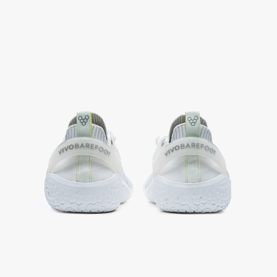 Vivobarefoot Women's Motus Strength in Bright White Grey Women's Footwear
