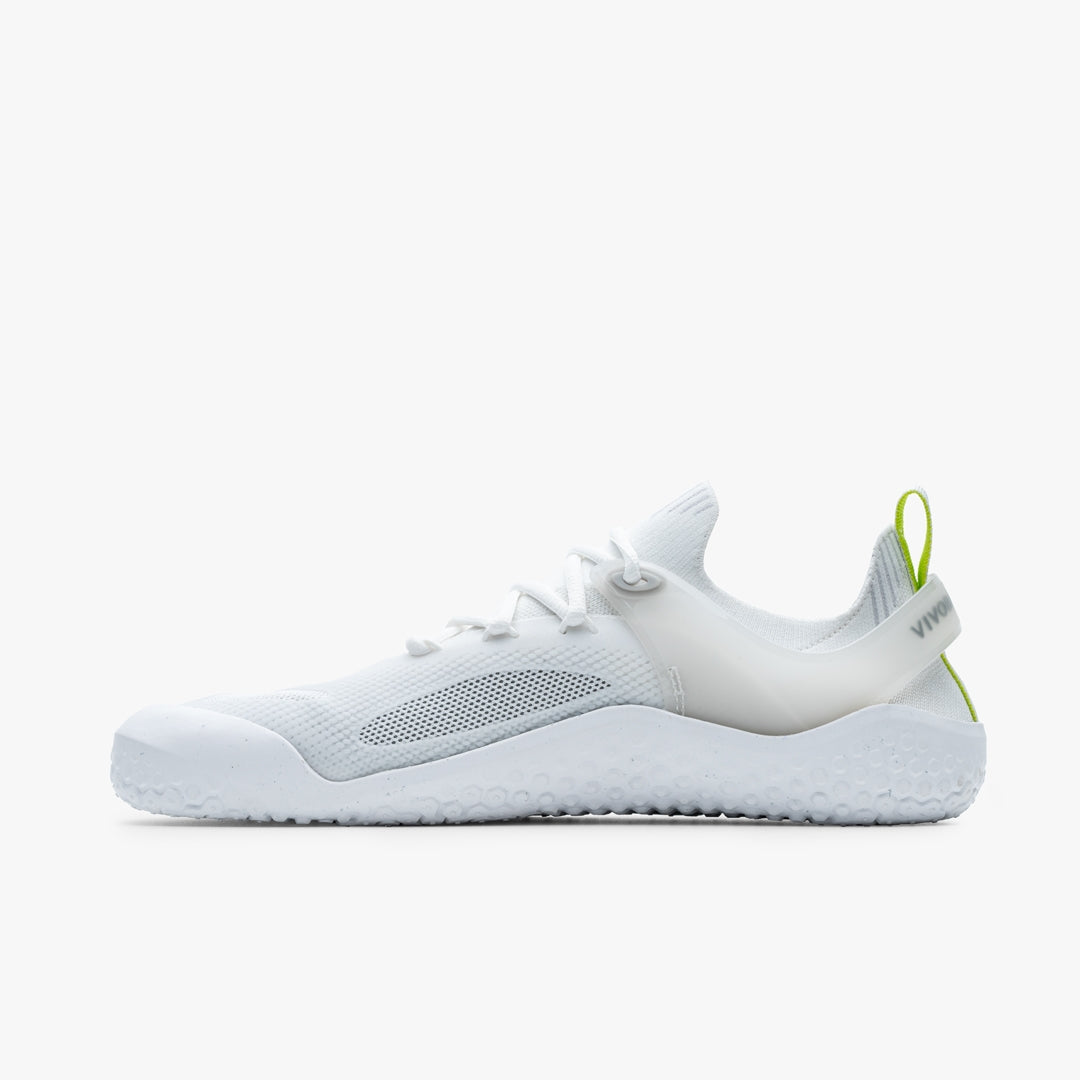 Vivobarefoot Women's Motus Strength in Bright White Grey Women's Footwear