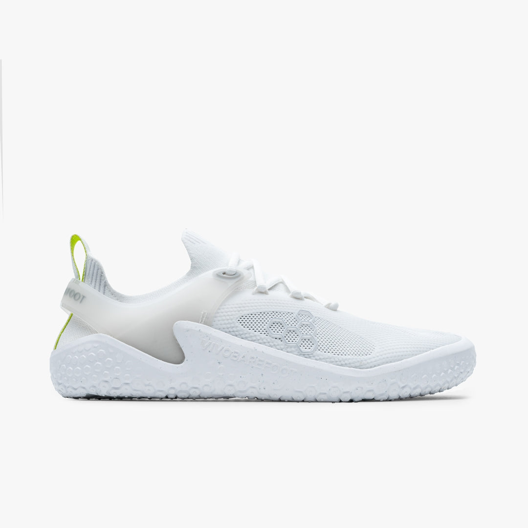 Vivobarefoot Women's Motus Strength in Bright White Grey Women's Footwear