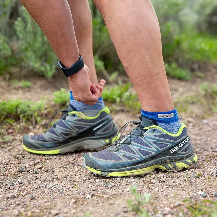 Injinji Men's Trail Midweight Mini-Crew in Neptune
