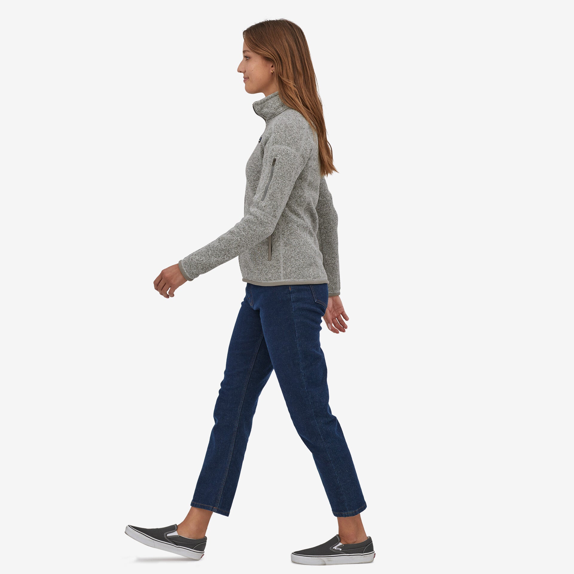 Women's Better Sweater® Fleece Jacket-Footprint USA