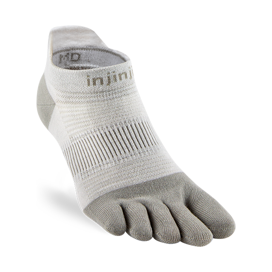 Injinji Run Lightweight No-Show in Sand