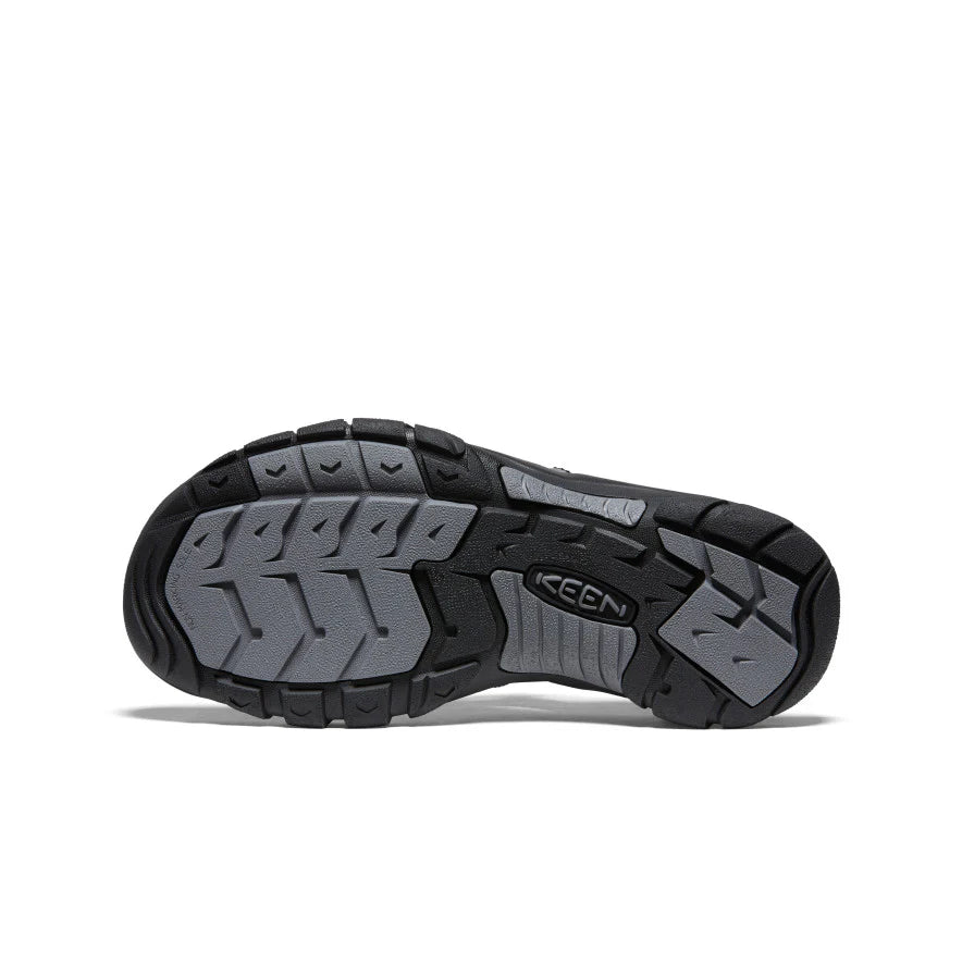 Keen Men's Newport H2 in Black Steel Grey