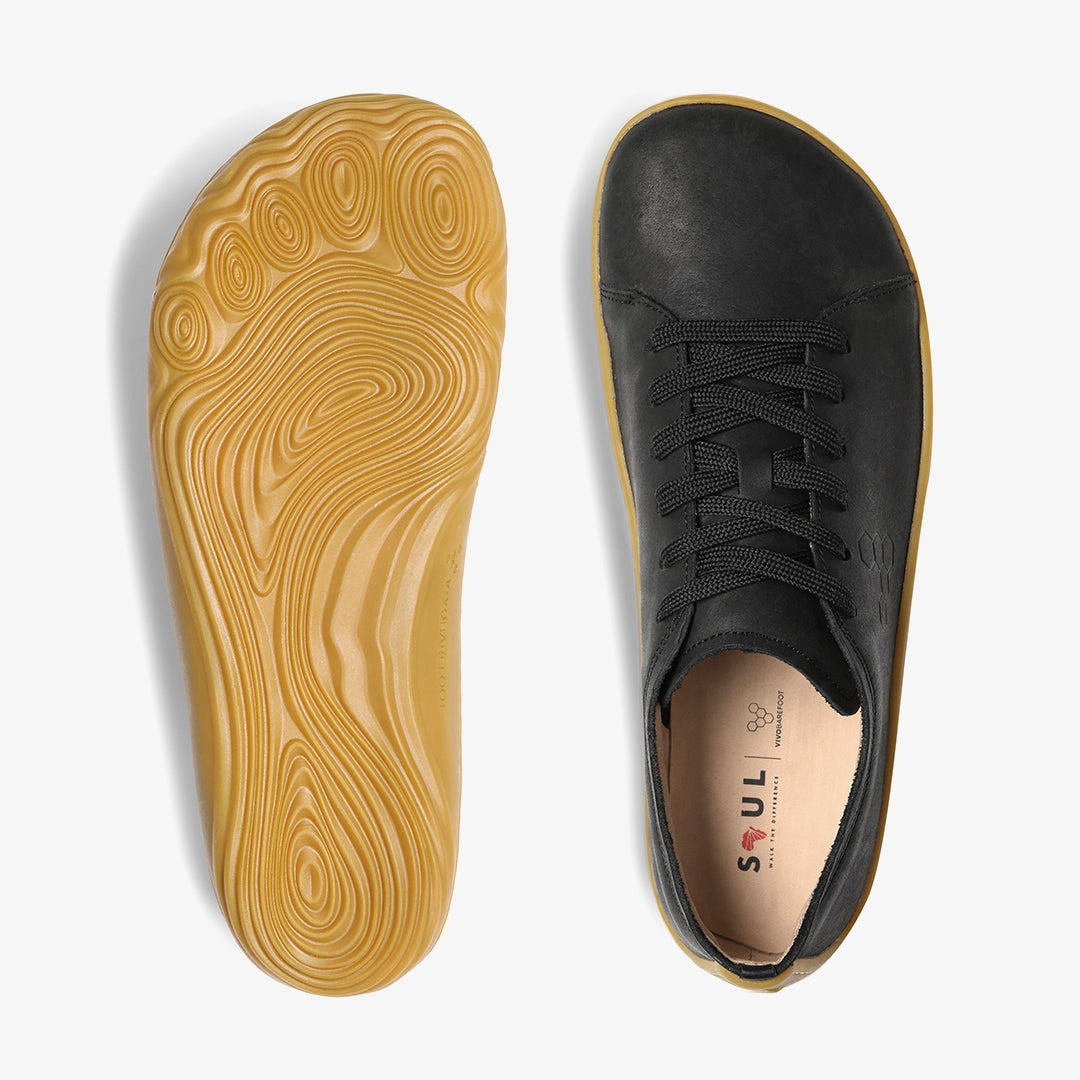 Vivobarefoot Men's Addis Shoe in Black | Footprint USA
