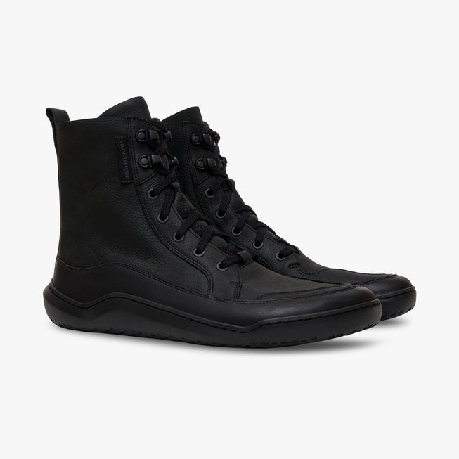 Vivobarefoot Men's Gobi Boot in Obsidian Men's Footwear