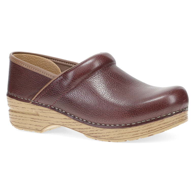Dansko Woman's Professional in Cordovan Milled Shoes