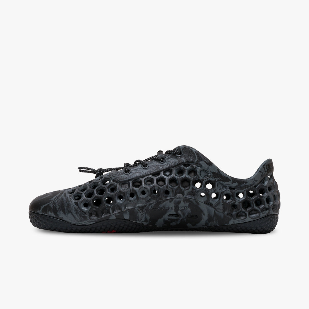 Vivobarefoot Men's Ultra III JJF in Obsidian Dark Shadow 