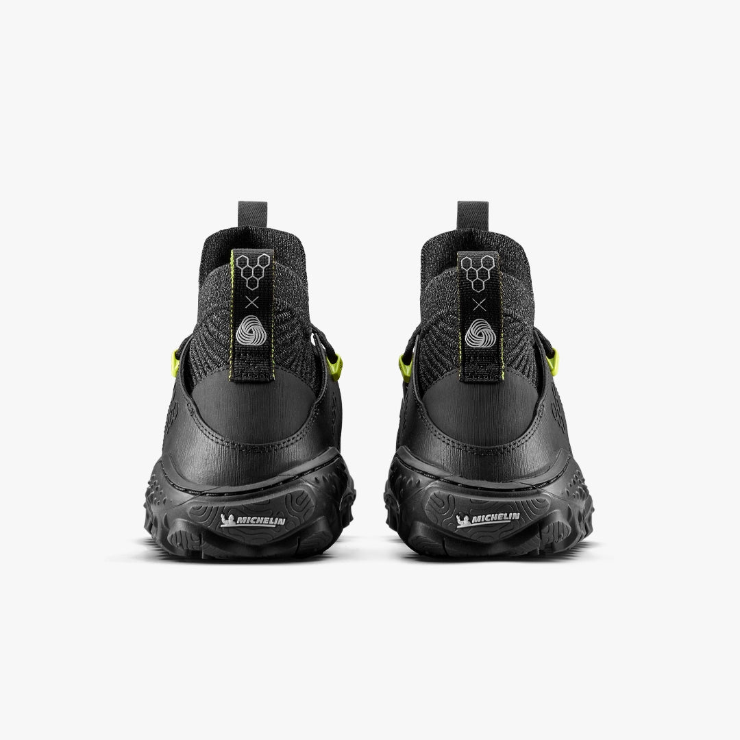 Vivobarefoot Men's Magna Forest Esc in Obsidian Lime