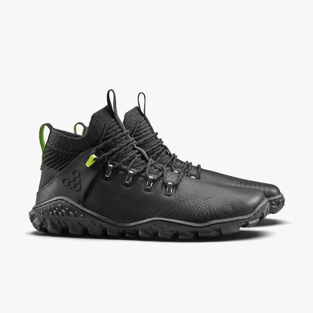 Vivobarefoot Men's Magna Forest Esc in Obsidian Lime