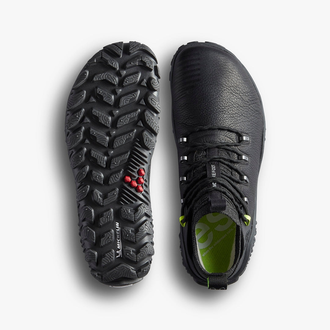 Vivobarefoot Men's Magna Forest Esc in Obsidian Lime