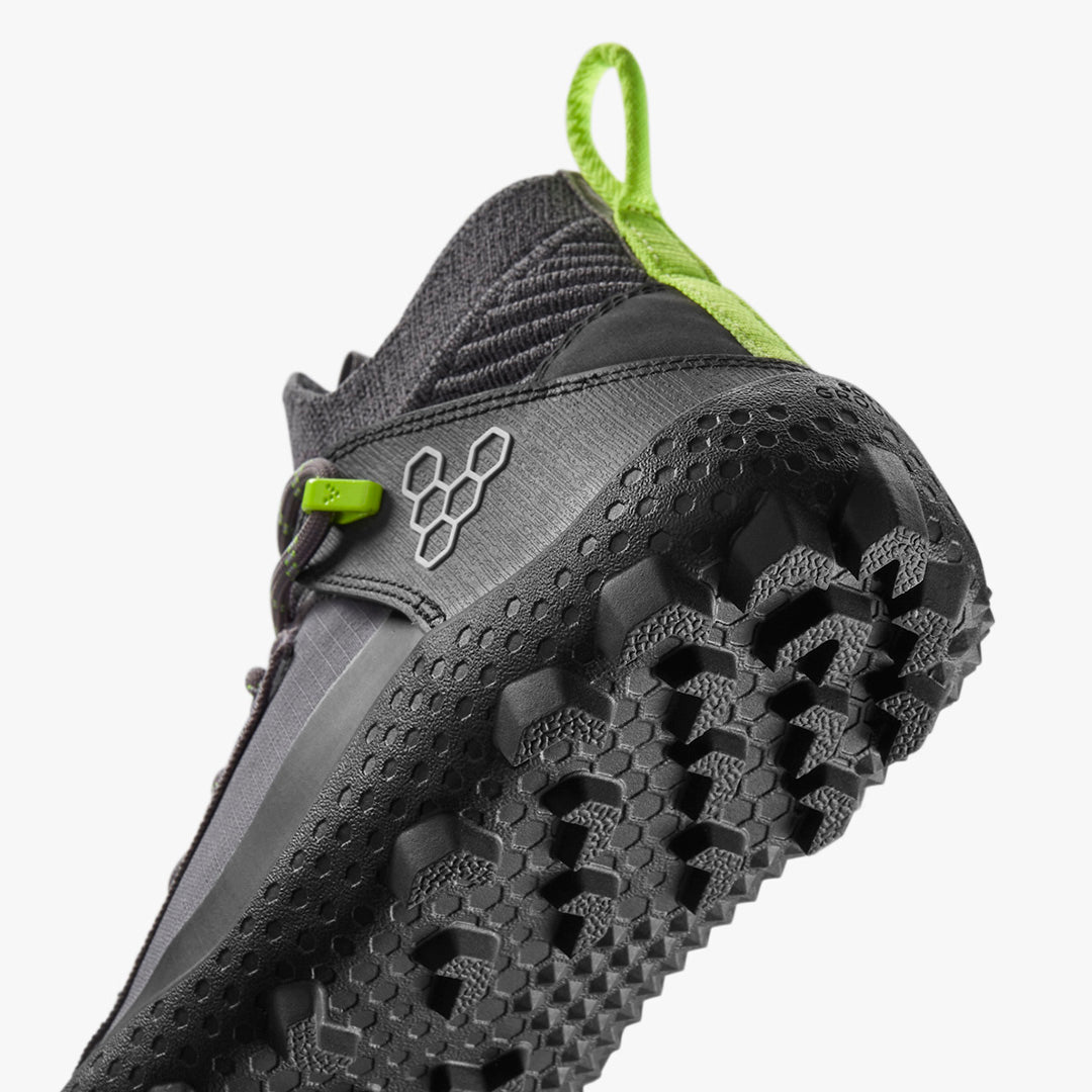 Vivobarefoot Men's Magna Lite WR SG in Shark Textile