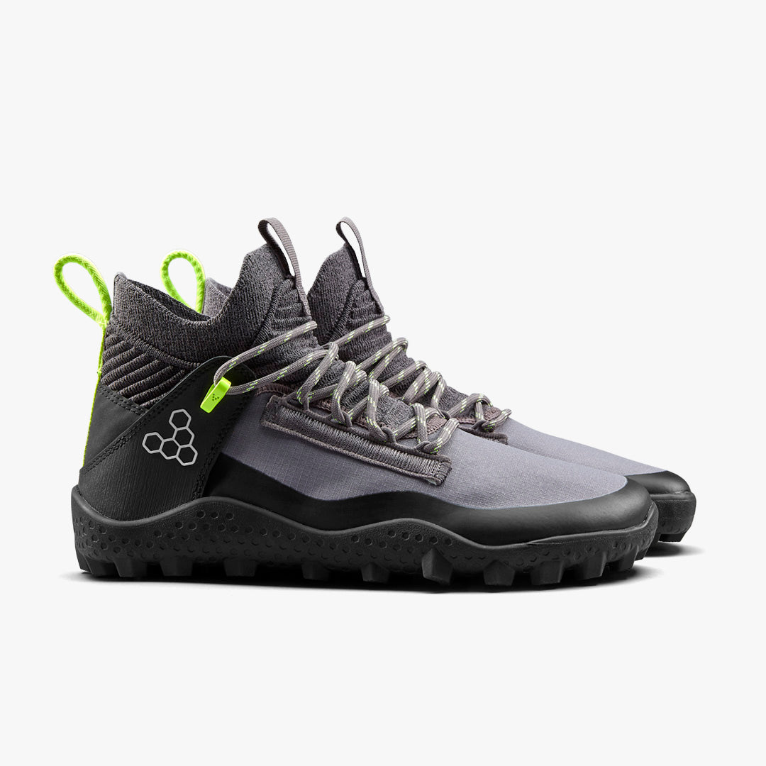 Vivobarefoot Men's Magna Lite WR SG in Shark Textile