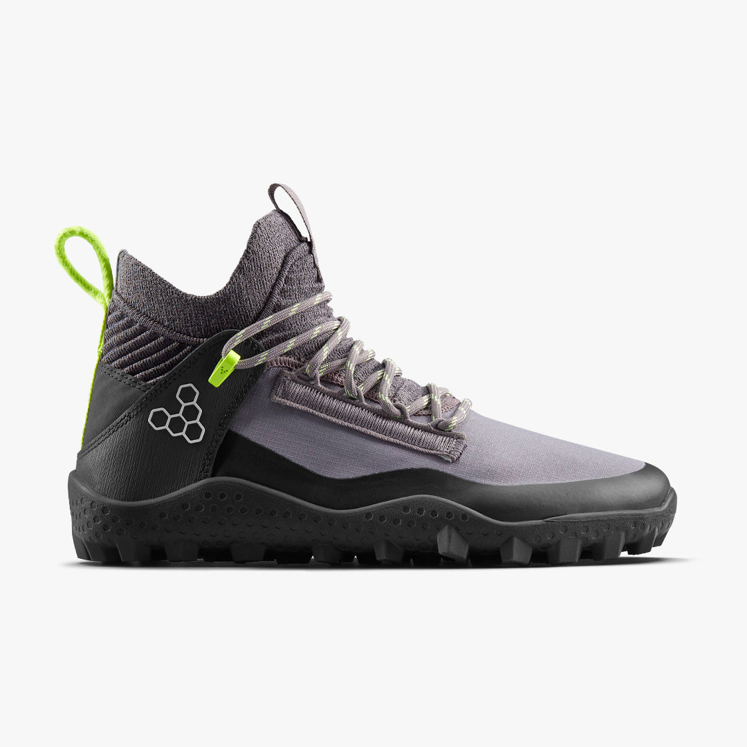 Vivobarefoot Men's Magna Lite WR SG in Shark Textile